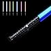 LED Glowing Saber Force FX Sword Heavy Duel, RGB 7 Colori Intercambiabili Manico del Coltello in Metallo Spada Leggera, Evidenziazione Forte con FOC, Halloween Pasqua Decorazione Natalizia
