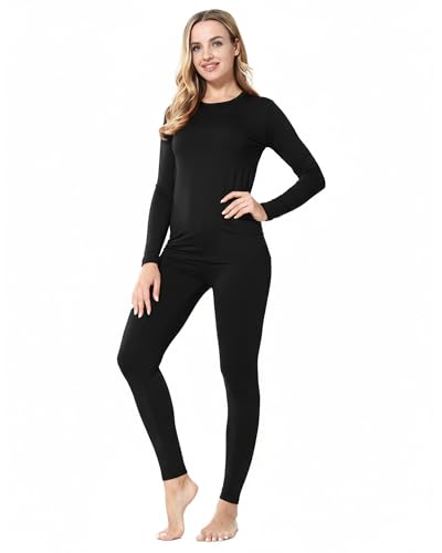 ViCherub Women's Thermal Underwear Set Long Johns Base Layer Fleece
