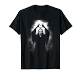 Scary Face Horror Creepy Ghost Heart Hands Halloween Spooky T-Shirt