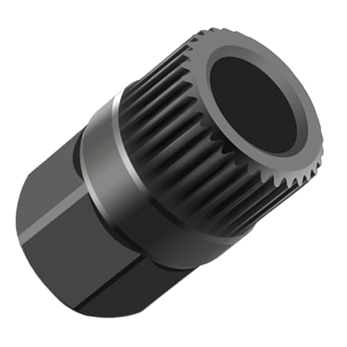 JEUCLEL 33T Socket V-Belt Free Wheel Pulley Removal Alternator Tool, Alternator Decoupler Pulley Tool Compatible with Audi A3 VW Golf Vento Passat Volvo Benz