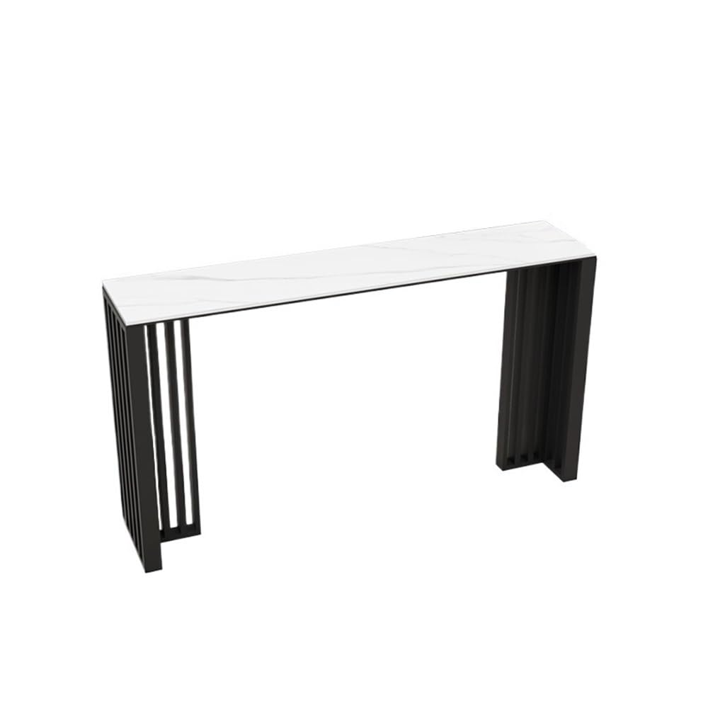 Table de Bar Table de Bar rectangulaire Simple et Luxueuse en Ardoise for Salon(XL)
