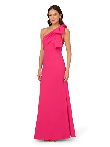 Image of Adrianna Papell Women's Stretch Crepe Long Dress