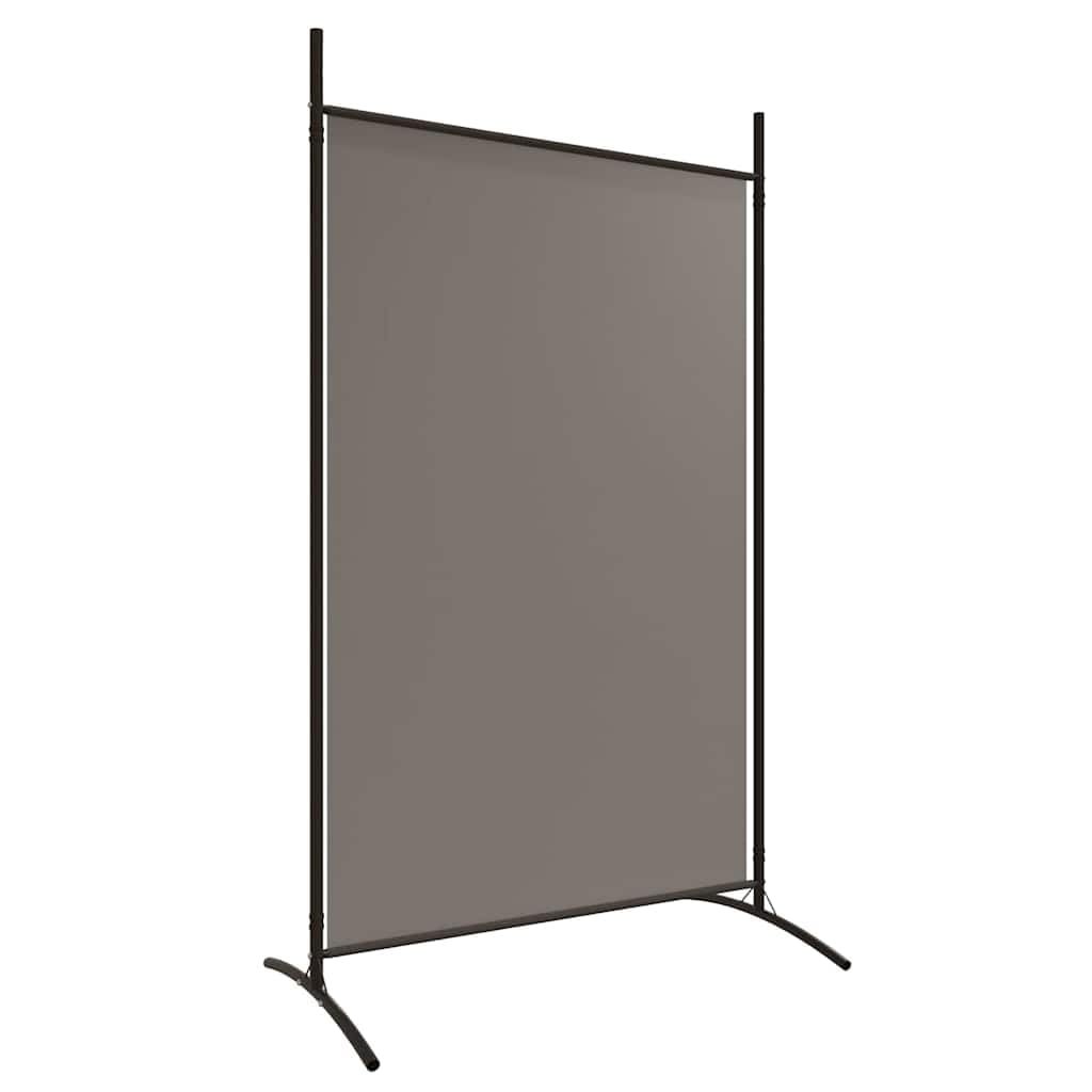 Parawan, materiał antracytowy, 433 x 180 cm, składana, ochrona przed wzrokiem, do salonu, sypialni, biura, na balkon, do ogrodu, wewnątrz i na zewnątrz, ścianka działowa