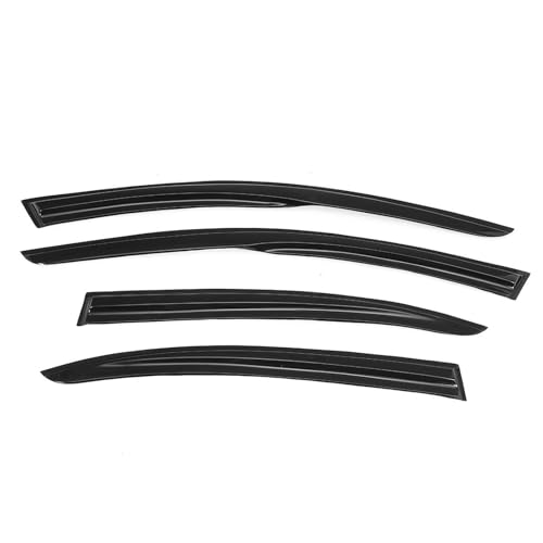 Déflecteurs d'air pour Skoda Octavia MK4 2020+ visières latérales de fenêtre noires