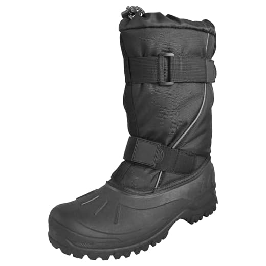 Circle Five Kälteschutzstiefel Thermo Boots mit Klettverschluss bis -40 Grad Größe 44
