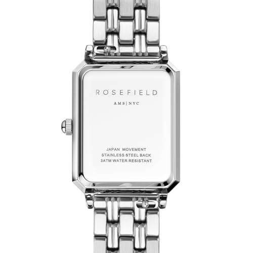 Rosefield Orologio Da Donna Con Bracciale In Acciaio Inossidabile Color Argento Octagon Xs 24Mm - 4