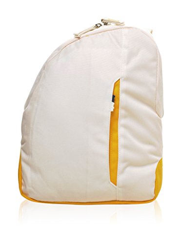 Invicta Monoshoulder B Color Mochila Tipo Casual  28 cm  5 Liters  Blanco  Bianco Arancione