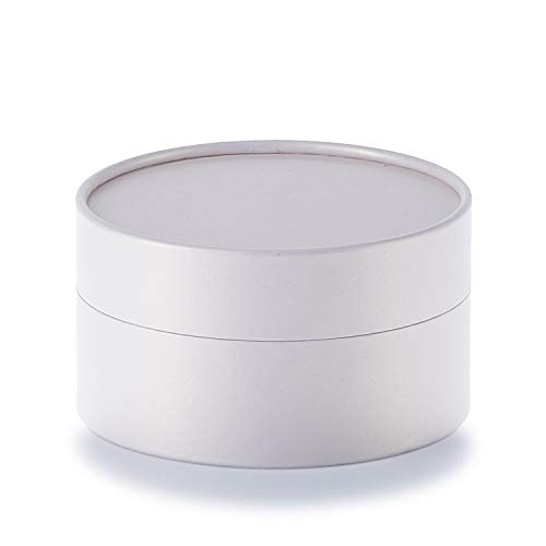 Betubed Boîte ronde en carton pour emballage cadeau, couleur : or rose, diamètre 123 mm, hauteur 60 mm, sans plastique et durable.