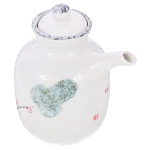 CIYODO Dispenser Di Aceto Ceramica Bottiglia Per Condimenti e Salsa Elegante e Resistente Per Cucina e Ristoranti