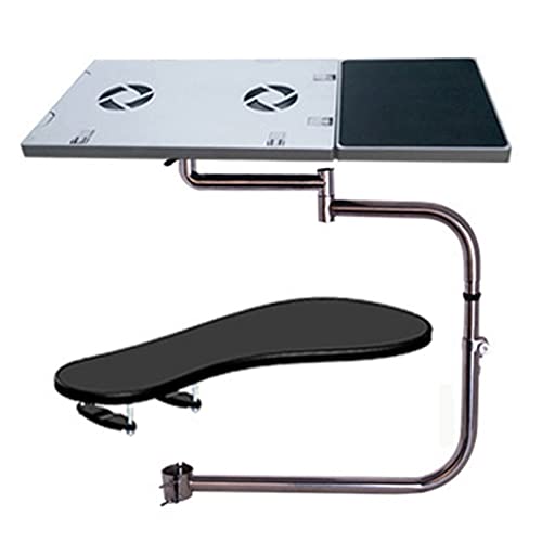 Soporte de teclado cuadrado Ok 331B-L con alfombrilla para portátiles 4
