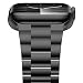 iiteeology Compatible with Apple Watch Band 44mm 42mm, Upgraded Version Solid Stainless Steel Band Business Replacement iWatch Band Strap for Apple Watch Series 5/4/3/2/1 - Black