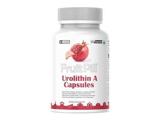 FRUITPILL LeeWell Urolithin A 500mg, 60 Vegetable Capsules 60 Count - Image 2