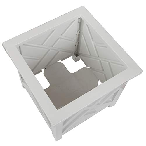 Trenton Gifts Chippendale Planters | Set Of 2 | White. Great For Outdoors #TOP4