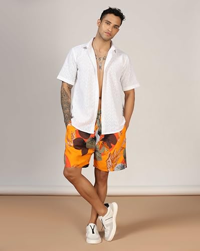 Image of DHRUVI TRENDZ Shorts for Men | Boxer Shorts for Men | Men Shorts | Cargo Shorts | Shorts for Men Beach Wear | Printed Shorts | Men's Regular Fit Shorts