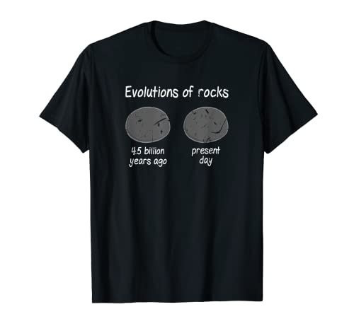 Geologen Evolution Steine Lustiges Geologie T-Shirt