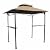 Garden Winds Replacement Canopy Top Cover for The Aldi Gardenline Belavi Shoprite Grill Gazebo - Standard 350 (Will not fit Any Other Model) - Top Tier 34" x 21", Bottom Tier 96" x 60"