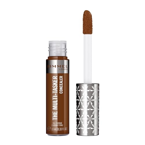 Rimmel London, Multi-Tasker Concealer, 120 Tiramisu, Crease-Proof, Transfer-Proof, Waterproof, Up To 24-Hour Wear, Vegan Formula, 0.33oz