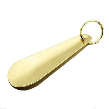 Amazon.co.jp: [BRASS STORE] 真鍮 靴べら（ティアドロップ