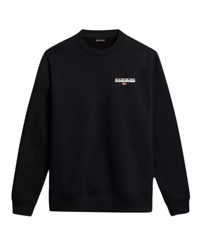 Pull Homme Noir Napapijri idéal pour les sorties en ville et le weekend