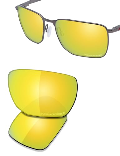 Image of SAUCER Premium Replacement Lenses & Rubber Kits for Oakley Ejector OO4142 | UV400 Protection, Anti-Scratch, Precise Fit