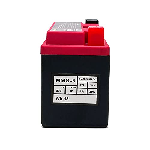 Mmg Lithium Ion Sealed Battery 12V 280 Cca Atv Motorcycle Scooter Compatible With Yt7B-Bs And Yt9B-Bs (Mmg5) #TOP3
