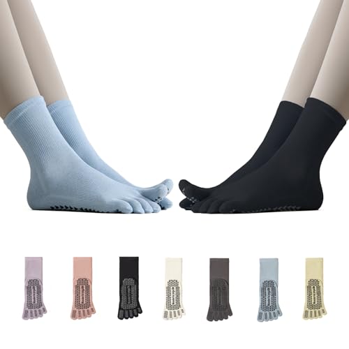 [Amzbag] ���K�\�b�N�X �s���e�B�X �C���y5�{�w�E3D����~�߁E�Y���Ȃ�3D�q�[���z ���K�C�� �O���b�v�\�b�N�X pilates socks �h���΍� �ʋC�� �R�ۖh�L ���� �F�����Ȃ� ���΍� ������� �����^��/����p �_���X �o���G �W���u��