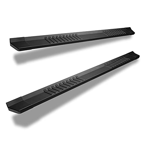Estribos Laterales Aluminio Negro Mate 6 Pulgadas