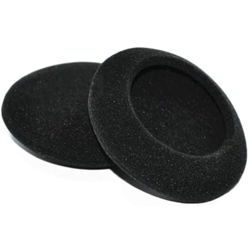 KPH7 10 pares de almohadillas de espuma para auriculares para Koss KPH7, con espuma de alta densidad - 55MM (Negro) miniatura 3