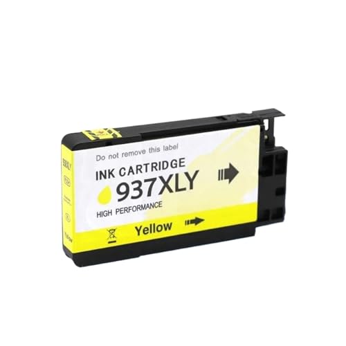 Cartouche encre 937e jaune haute capacité pour HP Pro 936xl 938 et série 9730e
