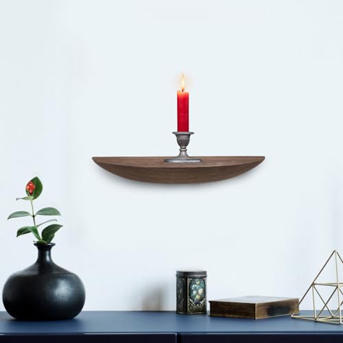 Étagère flottante murale pour rangement de salon sans déformation