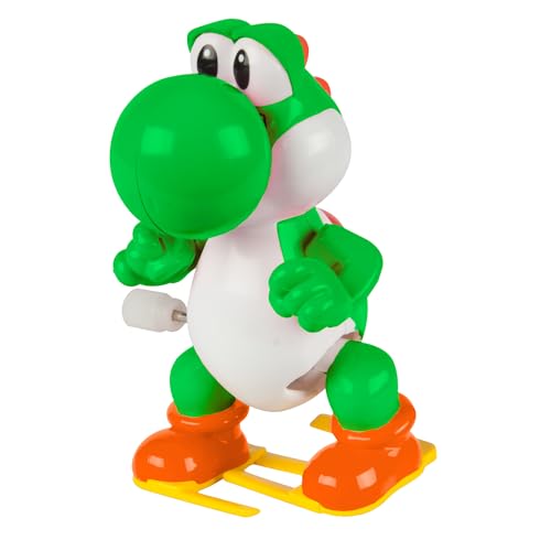 Image of TOMY Super Mario Yoshi Wind Up Blind Box Assortment - 9-Count Blind Box Set Includes Mix of Green, Red, Yellow, Purple, Pink, or Blue Yoshi Toys - Officially Licensed Mario Movie Blind Boxes - Ages 5+