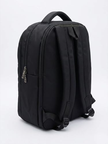 Image of 25L Laptop Backpack for Men & Women, Black, Daily Commute College & Office Bag