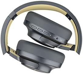PowerLocus Active Noise Cancelling Headphones, Bluetooth Over-Ear Headphones with Noise Reduction, 70Hrs Playtime, Wireless Headphones, Hi-Fi Deep Bass, Foldable with Microphone for Phones/Laptops/PC
