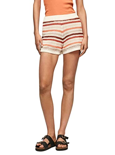 Short en tricot pour femme d'exception Pepe Jeans Frances multicolore