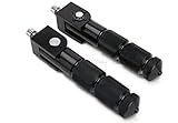 - Fitment: Universal. CZFRYPD Moto estriberas Piezas De Motocicleta CNC Aluminio Universal Motocicleta Reposapiés Plegables Reposapié Clavijas Pedales Traseros Pie Clavijas reposapiés