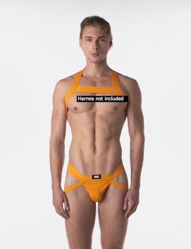 Sous-vêtement Jockstrap Homme Barcode Berlin Anton Jaune S - 2