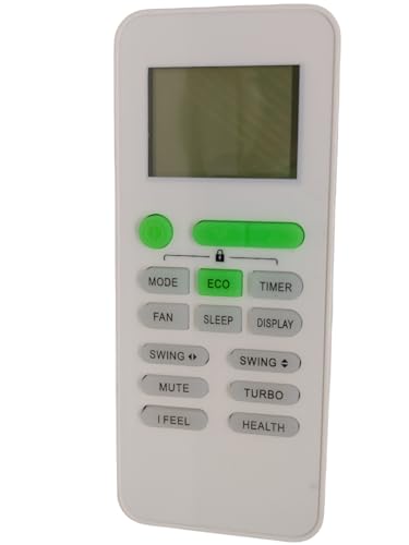 Image of Ac Remote Control Compatible For Carrier Ac Remote /Carrier Split Ac Remote /Carrier Window Ac Remote (Model 15), Off White