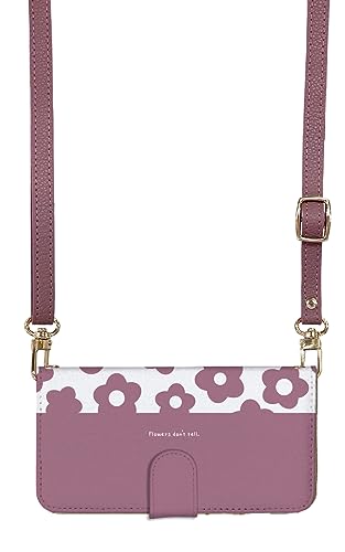 Google Pixel8 用 ケース ショルダー グーグルピクセル8 スマホケース 手帳型 ショルダータイプ くすみカラー かわいい 花 花柄 ワインレッド