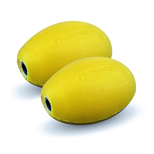 Provendi Savon Jaune Rotatif (Lot de 2) - Recharge à écrou. (Porte Savon Non Inclus)
