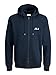 JACK & JONES Herren JACLOGO ZIP AND PANTS SET, Navy Blazer/Pants Navy Blazer, L
