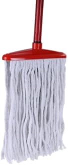 Mop Heavy Duty Industrial Cotton Mop with Long Handle | 120 Cm| Wet Mops for Home | Garage | Office | Workshop | Warehouse Floor Cleaning