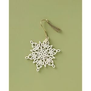 Lenox 895772 2024 Snow Fantasies Snowflake Ornament, Christmas Lenox 895772 2024 Snow Fantasies Snowflake Ornament Christmas