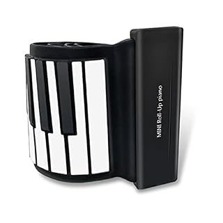 Hand Roll Piano, Roll Up Piano Portable avec Silicone Environnemental pour Débutants pour Tourisme en Plein Air - Les Beatles, Paul McCartney, John Lennon, RIngo Starr, George Harrison