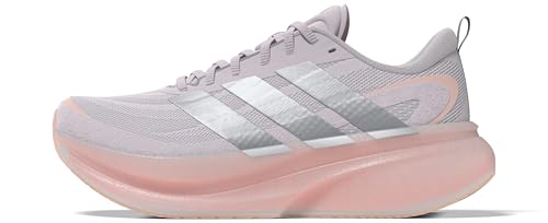Adidas Donna Supernova Glide Running Shoes, Ice Purple/Silver Met./Halo Silver, 43 1/3 Eu - 11