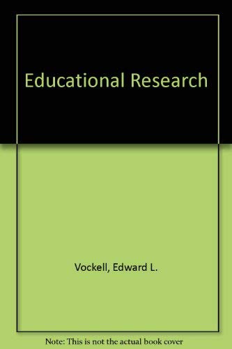 Educational Research 0024230707 Book Cover