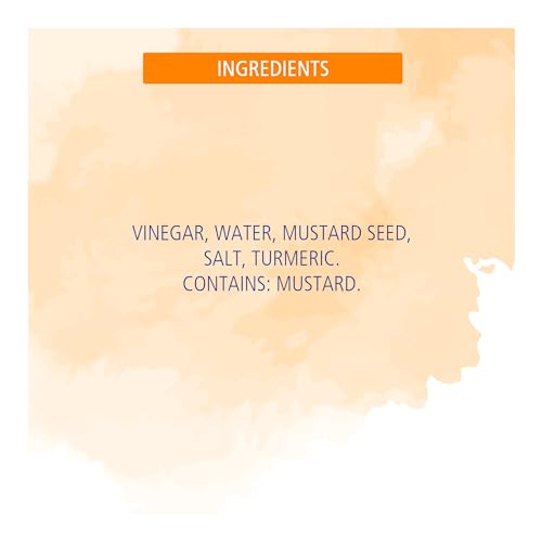 American Garden U.S. Mustard Spicy Brown, Gluten-Free, Vegan, 340g