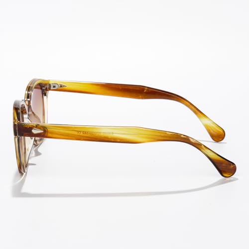 Vintage Cat Eye Round Sunglasses for Men Women Retro Fashionable Unisex Shades for Driving Travel Daily Outfits3