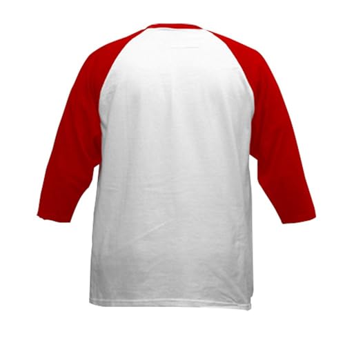 CafePress 1985 Year Vintage Baseball Jersey Kids Cotton Baseball Jersey, 3/4 Raglan Sleeve Shirt Red/White