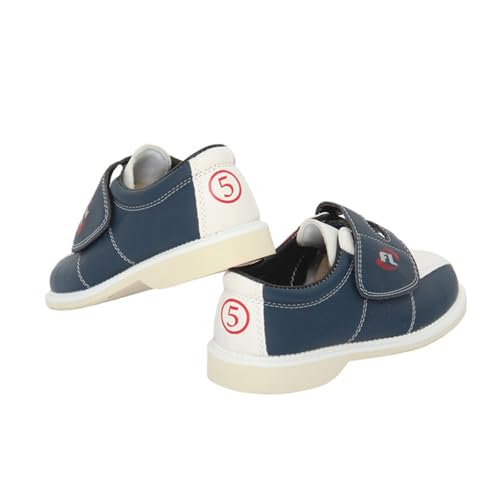 JiuQing Bowling Shoes for Men Slip-On Indoor Walking Shoes Suede Sliding Sole for Beginner Bowling Training3