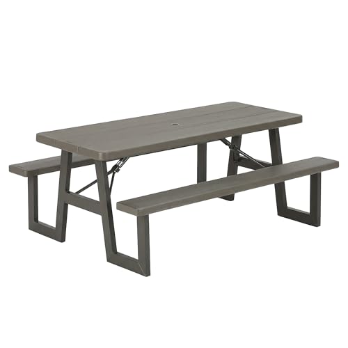 LIFETIME 6-Foot Folding Picnic Table